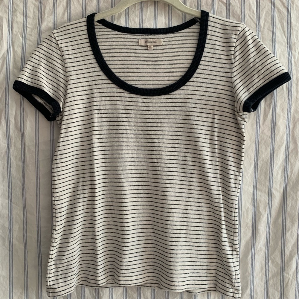 Madewell stripe tee (: